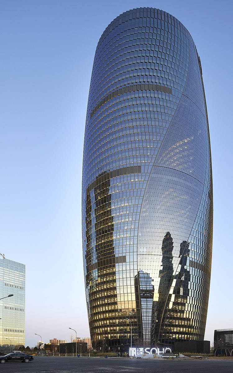 Maybe one way of thinking about what is dramaturgy is as being a sort of architect of dramatic elements. The picture shows the Leeza SOHO tower in Beijing – reputedly the last ever building that Zaha Hadid personally designed.