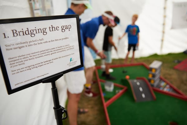 Case study: Life course studies - from mini golf to listening in the dark...